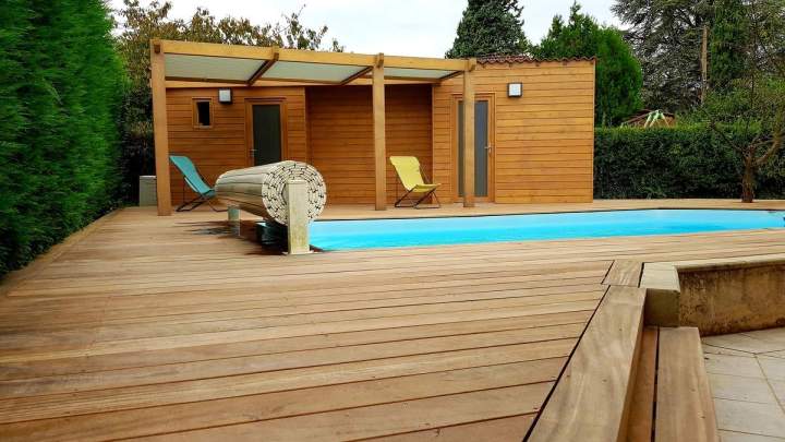Création de terrasse bois Lyon