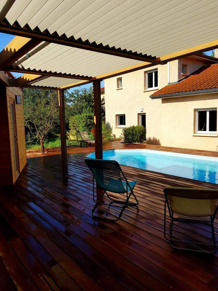 Création de terrasse bois Lyon