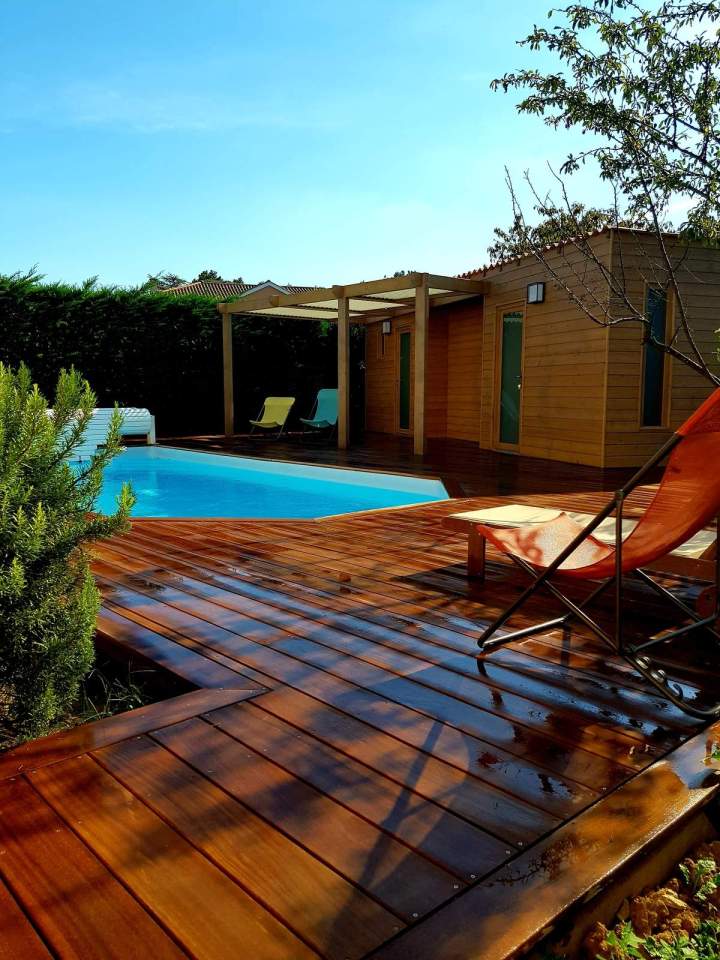 Terrasse en bois sur mesure Lyon