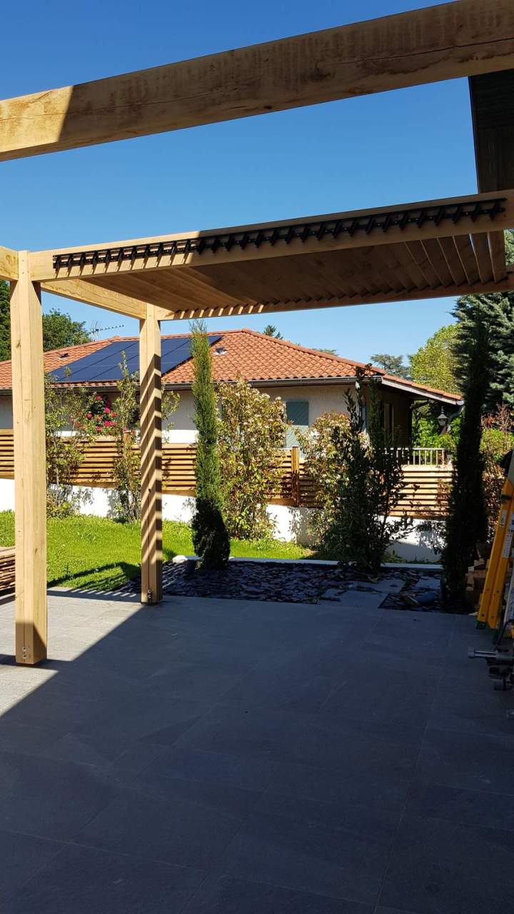 Création de pergolas Lyon